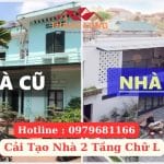 Cải Tạo Nhà 2 Tầng Chữ L