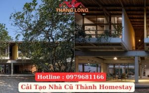 Cải Tạo Nhà Cũ Thành Homestay