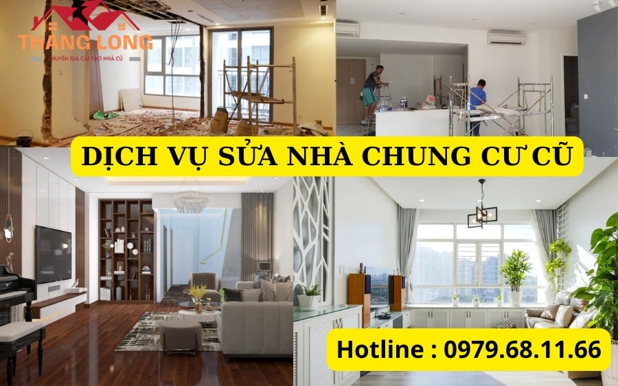 Dịch Vụ Sửa Nhà Chung Cư cũ tại hà Nội