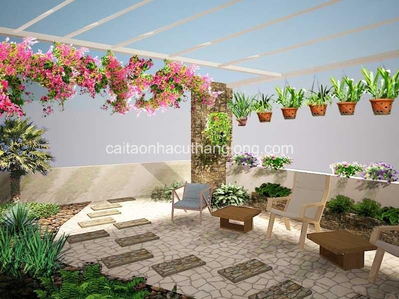 Mẫu Thiết Kế Sân Thượng Đẹp 13