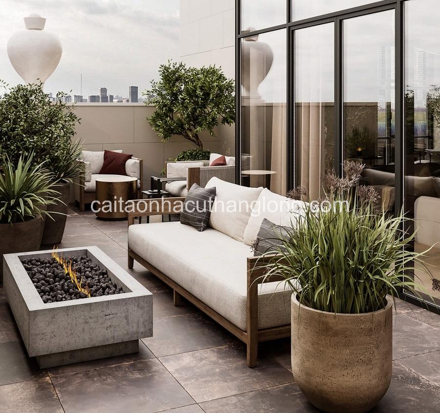 Mẫu Thiết Kế Sân Thượng Đẹp 16