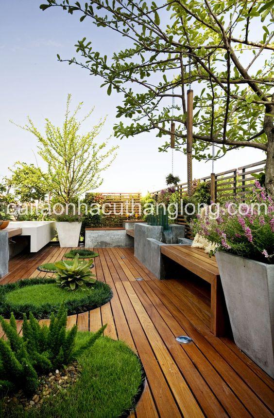 Mẫu Thiết Kế Sân Thượng Đẹp 18