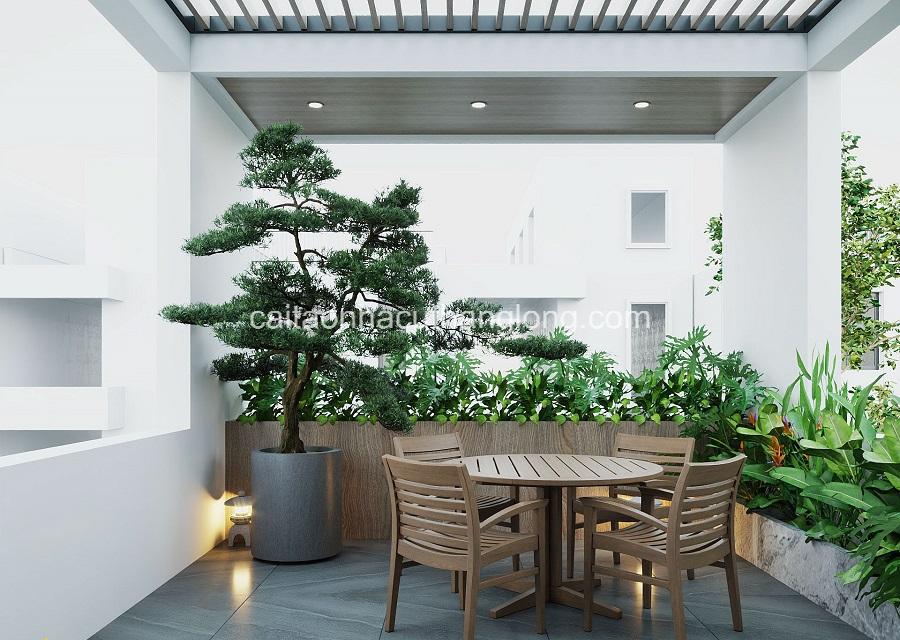 Mẫu Thiết Kế Sân Thượng Đẹp 3