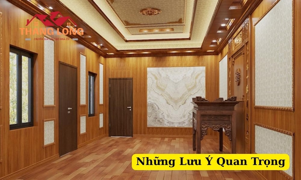 Những Lưu Ý Quan Trọng