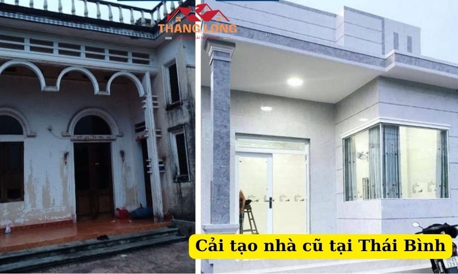 Cải tạo nhà cũ tại Thái Bình