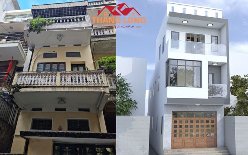 dịch vụ cải tạo nhà 3 tầng cũ