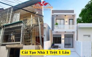 Cải Tạo Nhà 1 Trệt 1 Lầu
