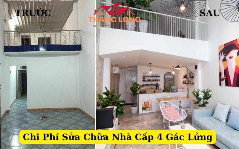 Chi Phí Sửa Chữa Nhà Cấp 4 Gác Lửng