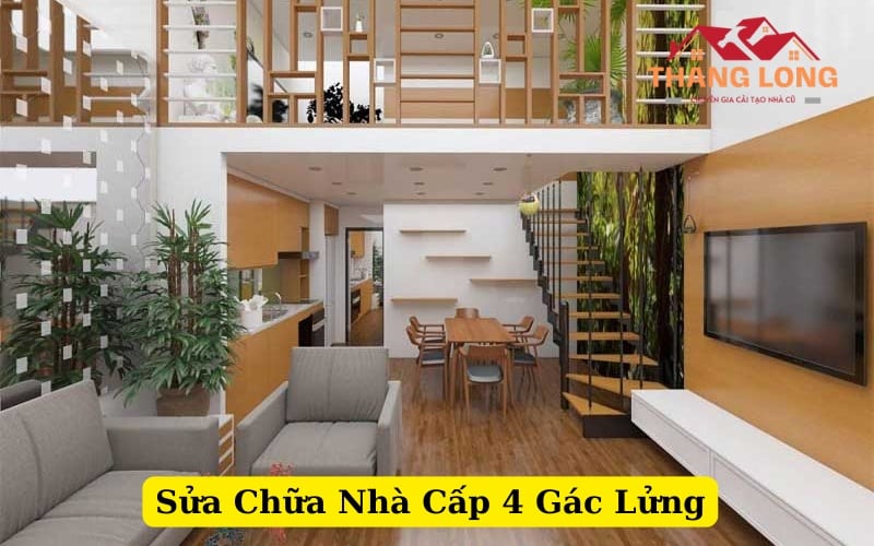 Sửa Chữa Nhà Cấp 4 Gác Lửng