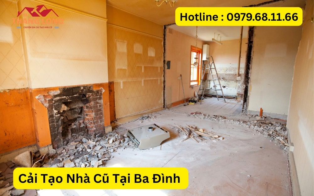 Cải Tạo Nhà Cũ Tại Ba Đình