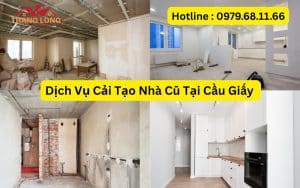 Cải Tạo Nhà Cũ Tại Cầu Giấy