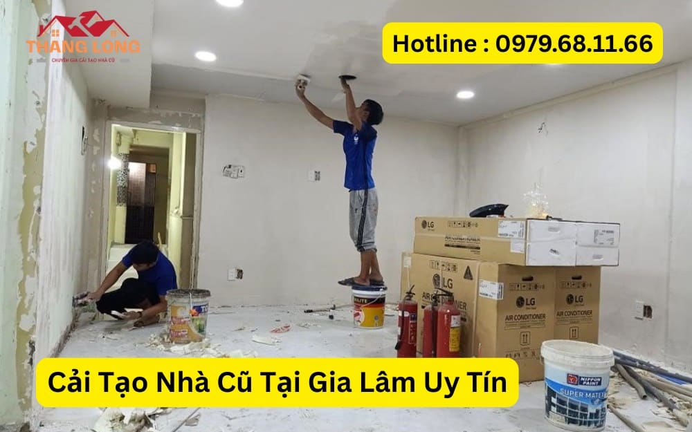 Cải Tạo Nhà Cũ Tại Gia Lâm Uy Tín