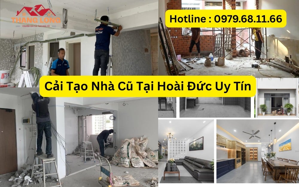 Cải Tạo Nh&agrave; Cũ Tại Ho&agrave;i Đức Uy T&iacute;n