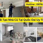 Cải Tạo Nhà Cũ Tại Quốc Oai Uy Tín