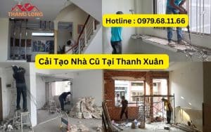 Cải Tạo Nhà Cũ Tại Thanh Xuân
