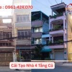 Cải Tạo Nhà 4 Tầng Cũ
